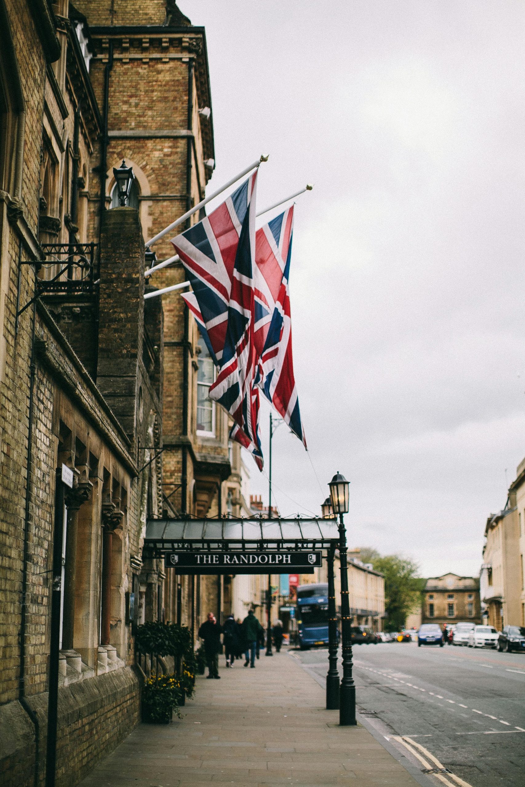 The Randolph Hotel Oxford on Beaumont Street, served by Executive Chauffeur